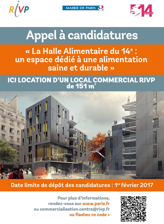 affiche de l'appel à candidature