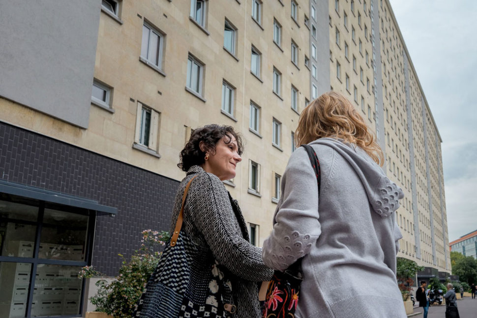 Les équipes RIVP ont rencontré les locataires pour le budget participatif.